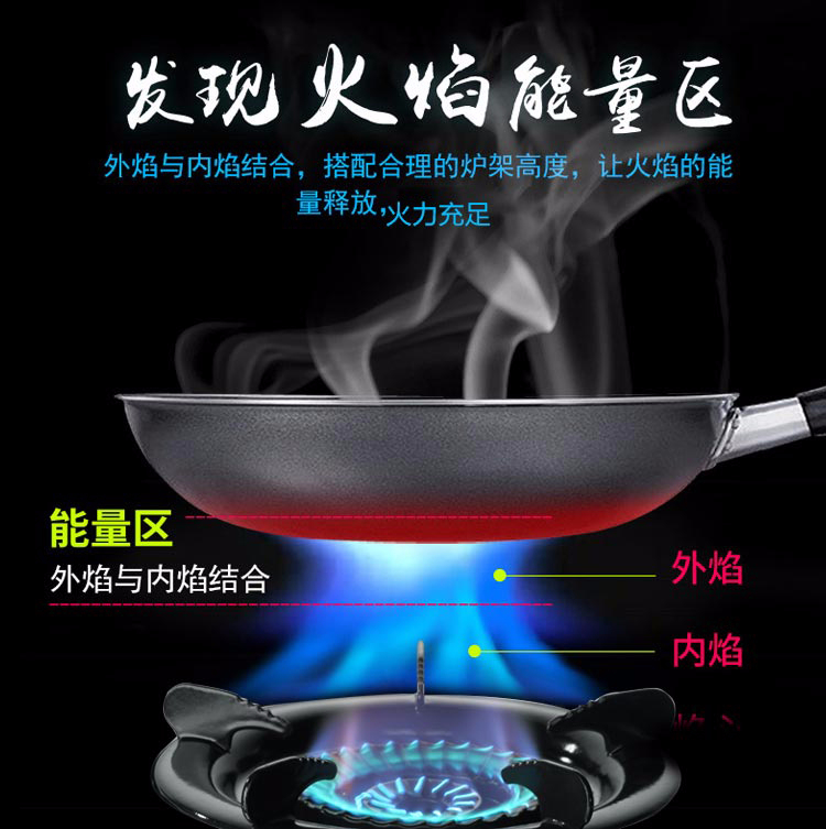 燃气灶火焰效果