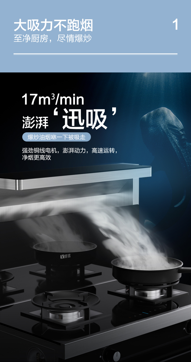 看集成灶本身产品,看细节,看做工,看材质!