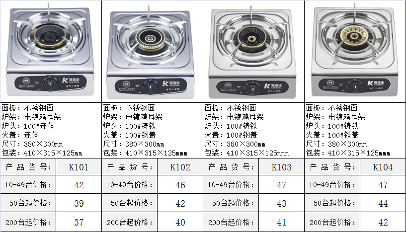 燃气炉灶批发代理加盟价格